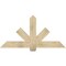 Ekena Millwork Kennewick Rough Sawn Timber Gable Bracket, Douglas Fir, 60"W x 30"H x 2"D x 6"F, 12/12 Pitch GBW060X30X0206KEN00RDF - alternate 1